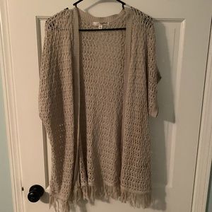 Beach Cardigan- Super Cute on runs long